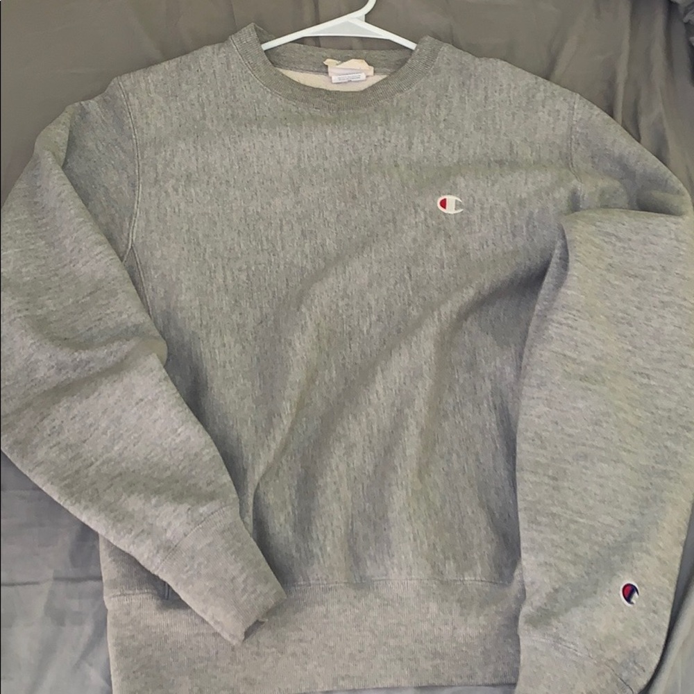 Champion Grey Crewneck Sweatshirt